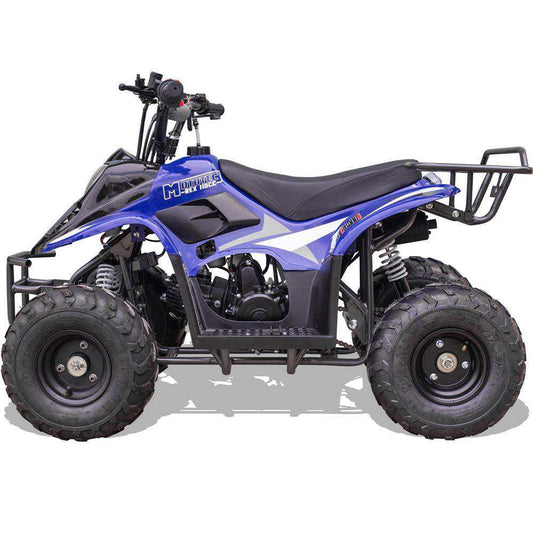 Mototec Rex 110cc 4-stroke Kids Gas Atv Blue - Skoutley Outdoors LLC