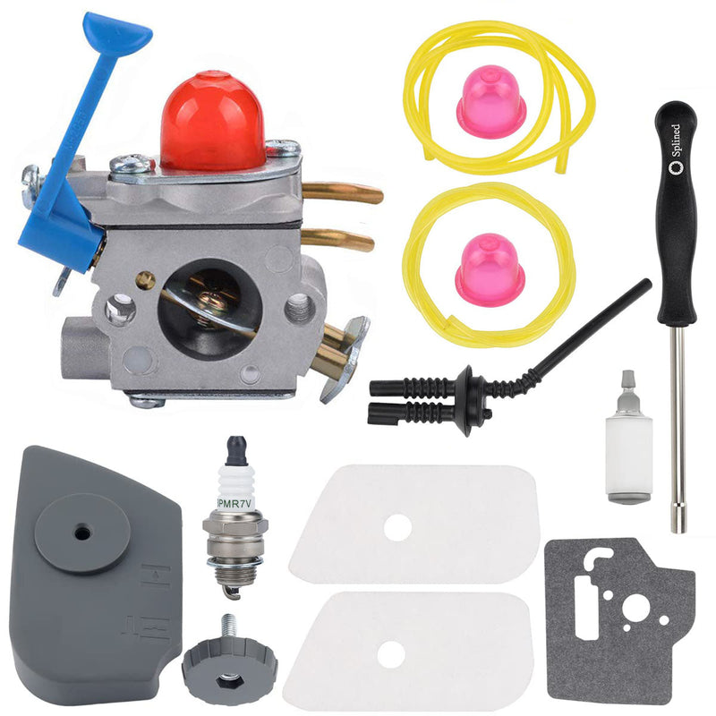 Load image into Gallery viewer, 128LD Carburetor For Husqvarna 128CD 128L 128C 128LDX 128DJX 128R 128RJ 124L 125L Trimmer Edger Brushcutter Replace C1Q-W40A 545081848
