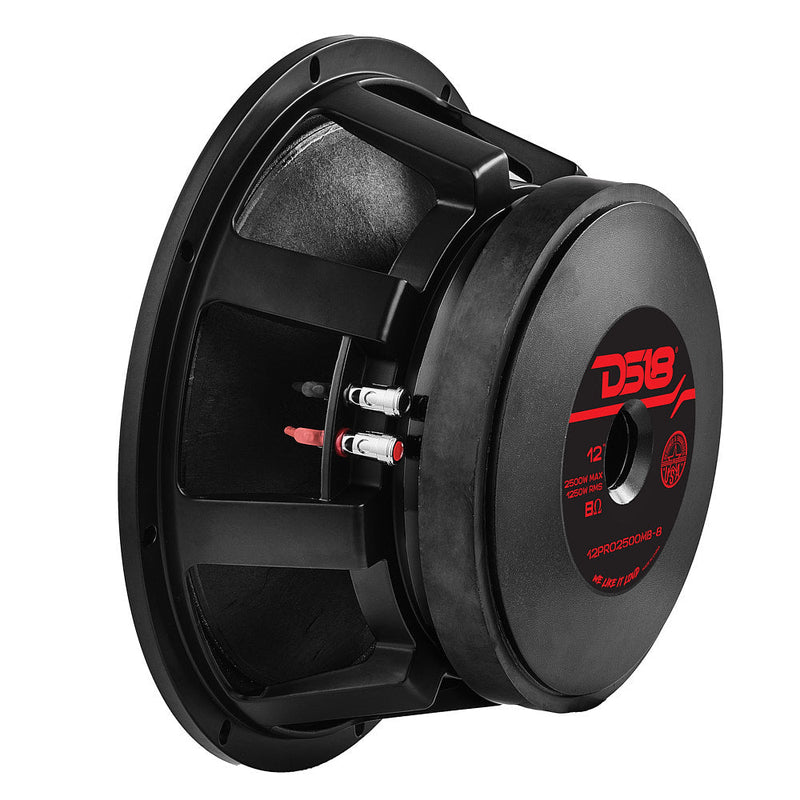 Load image into Gallery viewer, PRO 12&quot; Mid-Bass Loudspeaker 1250 Watts Rms 8-Ohm
