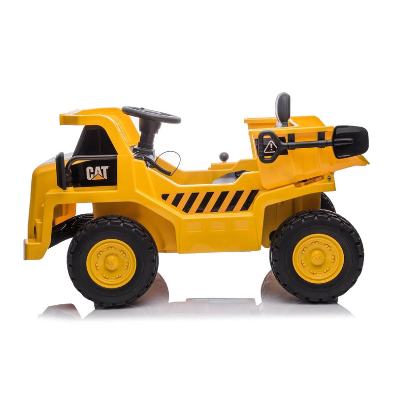Load image into Gallery viewer, 12V CAT Electric Dump Truck 1 Seater Ride-On
