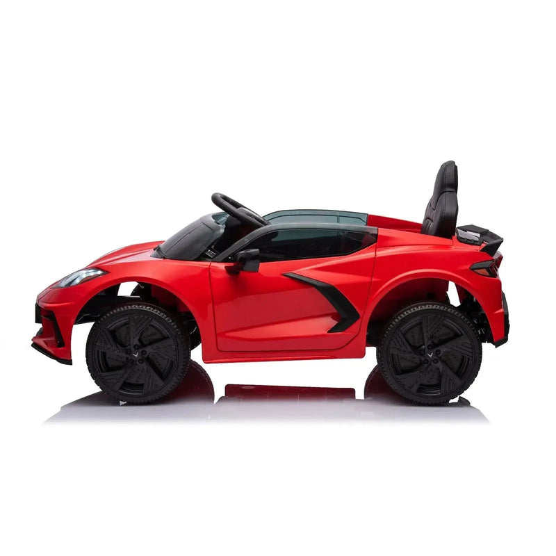 Load image into Gallery viewer, 12V Chevrolet Corvette C8 Stingray 1-Seater Kids Ride-On Car
