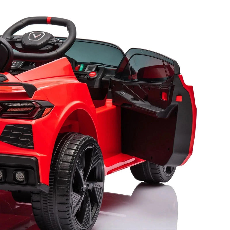 Load image into Gallery viewer, 12V Chevrolet Corvette C8 Stingray 1-Seater Kids Ride-On Car
