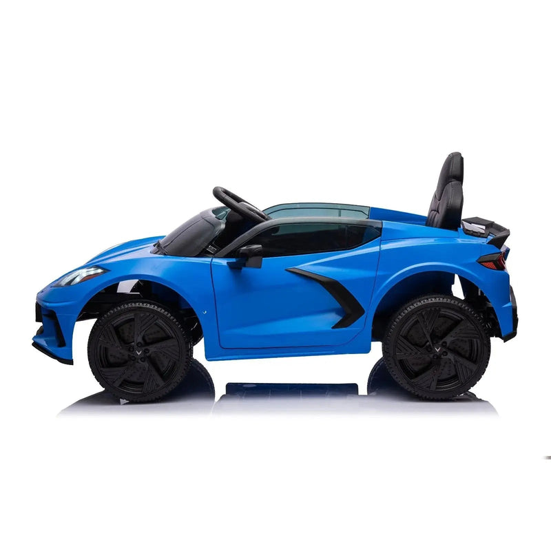 Load image into Gallery viewer, 12V Chevrolet Corvette C8 Stingray 1-Seater Kids Ride-On Car
