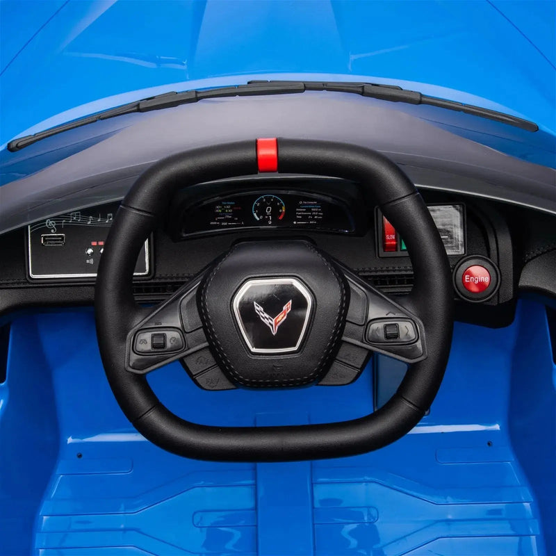 Load image into Gallery viewer, 12V Chevrolet Corvette C8 Stingray 1-Seater Kids Ride-On Car
