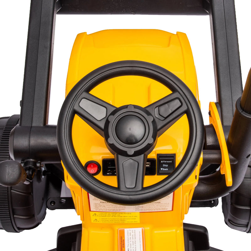 Load image into Gallery viewer, 12V Magic Cars Excavator 1 Seater Ride-on
