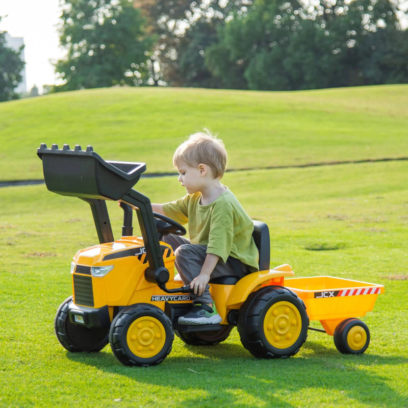 Load image into Gallery viewer, 12V Freddo Excavator 1 Seater Ride-on
