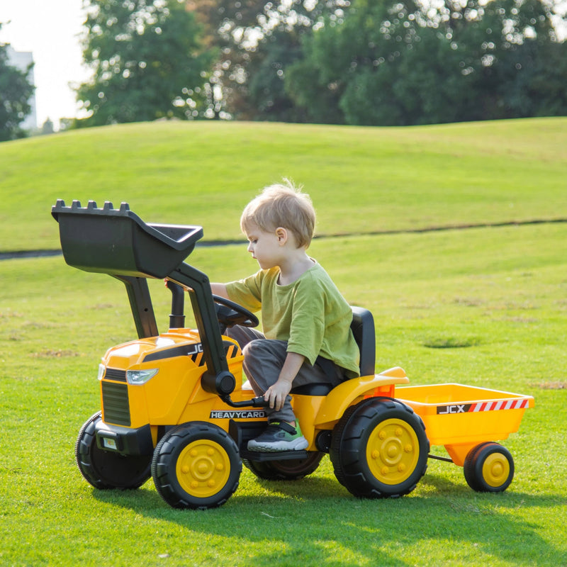 Load image into Gallery viewer, 12V Magic Cars Excavator 1 Seater Ride-on
