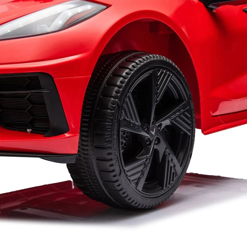 Load image into Gallery viewer, 12V Chevrolet Corvette C8 Stingray 1-Seater Kids Ride-On Car
