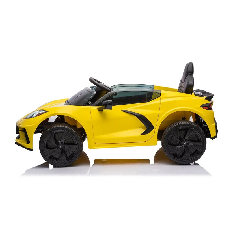 Load image into Gallery viewer, 12V Chevrolet Corvette C8 Stingray 1-Seater Kids Ride-On Car
