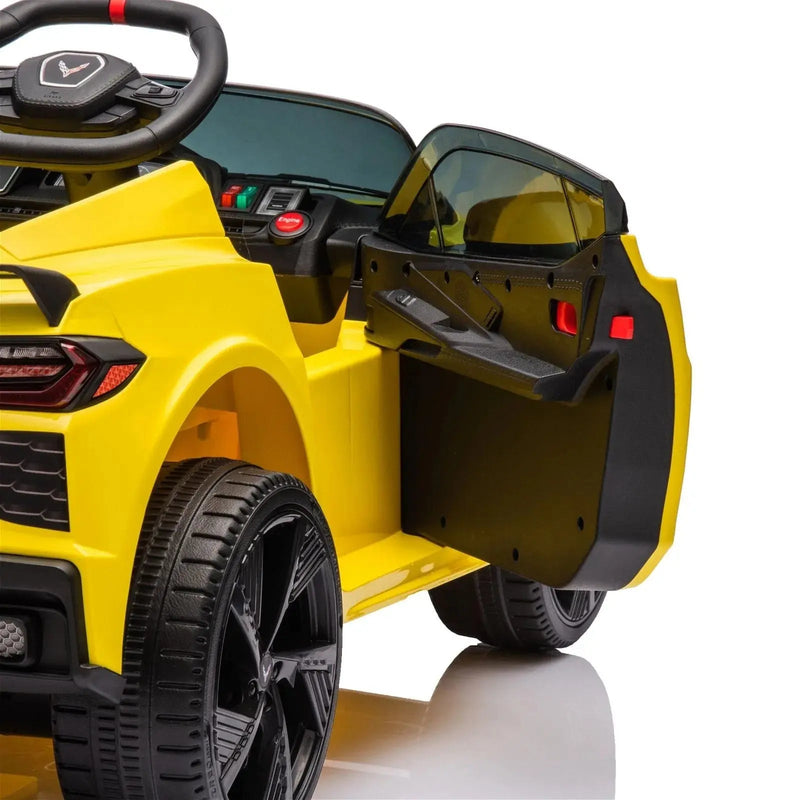 Load image into Gallery viewer, 12V Chevrolet Corvette C8 Stingray 1-Seater Kids Ride-On Car
