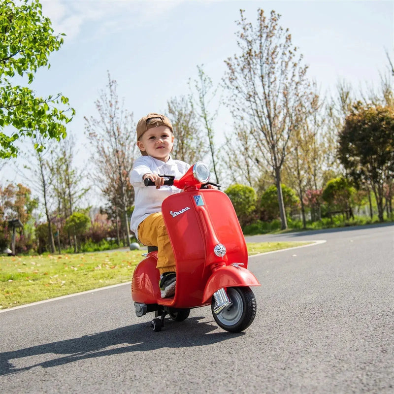 Load image into Gallery viewer, 12V Kids&#39; Vespa Electric Ride-On Scooter
