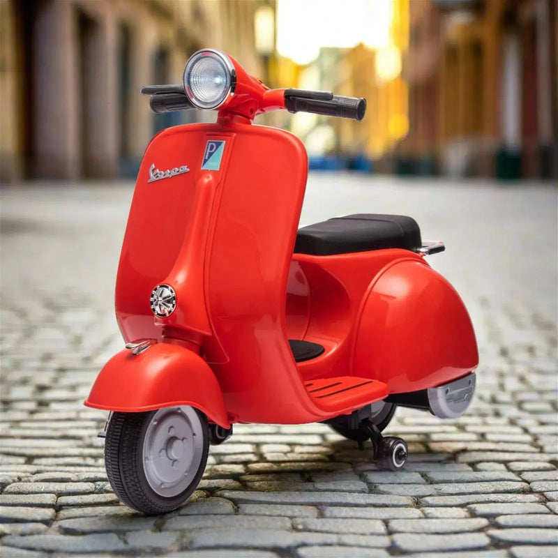 Load image into Gallery viewer, 12V Kids&#39; Vespa Electric Ride-On Scooter
