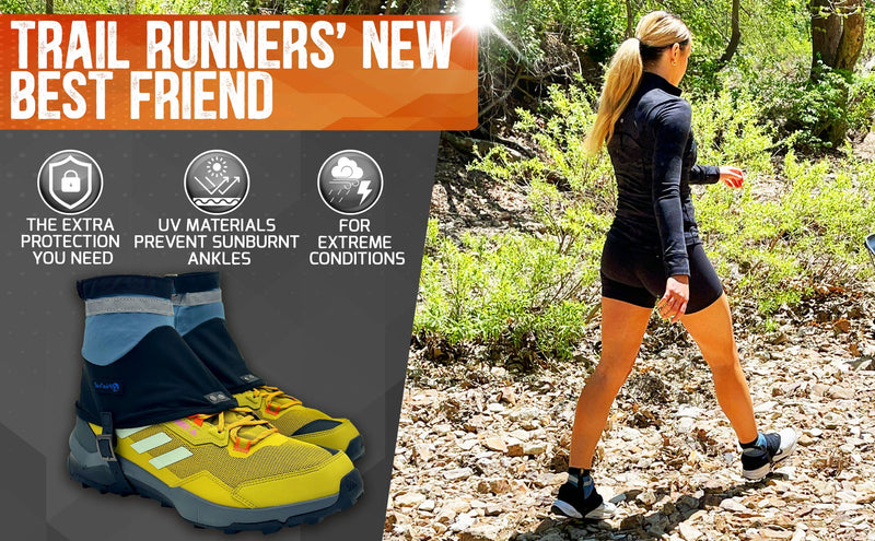 Load image into Gallery viewer, Pike Trail Low Cut Running Thru-Hiker Gaiters
