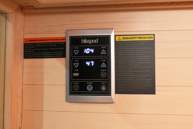 Load image into Gallery viewer, Blisspod I Venetian RED I All-In-One - Full Spectrum + Red Light Therapy I Indoor Premium Sauna I 2 Person
