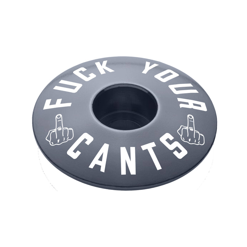 Load image into Gallery viewer, Fuck Your Cants Bicycle Headset Cap
