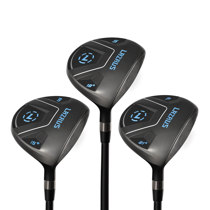 Load image into Gallery viewer, Lazrus Golf Fairway Woods (3,5,7) Individual Or Set (Right &amp; Left Hand) &amp; Free Head Covers
