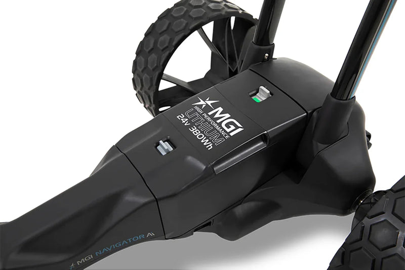 Load image into Gallery viewer, MGI Navigator AI GPS+ Electric Golf Caddy Cart
