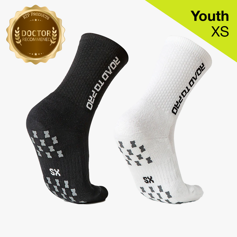 Load image into Gallery viewer, Youth/XS Anti-Slip Tennis Socks - 1 Pair
