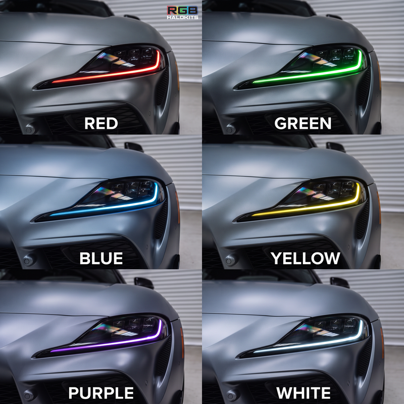 Load image into Gallery viewer, Toyota Supra RGBW DRL boards (2020-2024)
