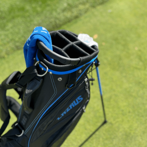 Load image into Gallery viewer, Lazrus Golf Premium Black Golf Bags
