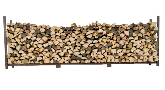 12 ft Firewood Rack  Holds 3/4 Cord  Woodhaven