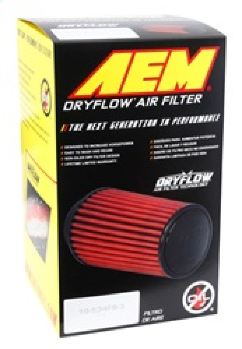 Load image into Gallery viewer, AEM Induction AEM DryFlow Conical Air Filter 5.25in Base OD / 4.75in Top OD / 7in Height 21-2047DK

