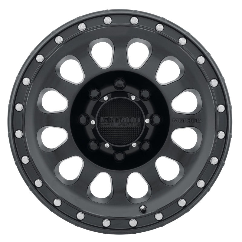 Load image into Gallery viewer, Method MR315 18x9 +18mm Offset 8x180 130.81mm CB Matte Black Wheel

