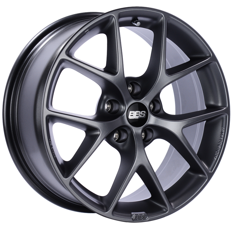 Load image into Gallery viewer, BBS SR 18x8 5x120 ET32 Satin Grey Wheel -82mm PFS/Clip Required
