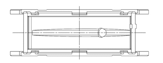 ACL BMW B58B30/S58B30 3.0L Inline 6 .25mm Oversized Main Bearings 7M1512H-.25