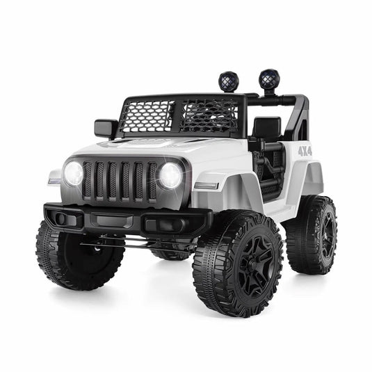 Electric Ride-On Car/Truck for Kids with MP3 Music and Remote Control - 12V with Lights - 76 Fun Features!