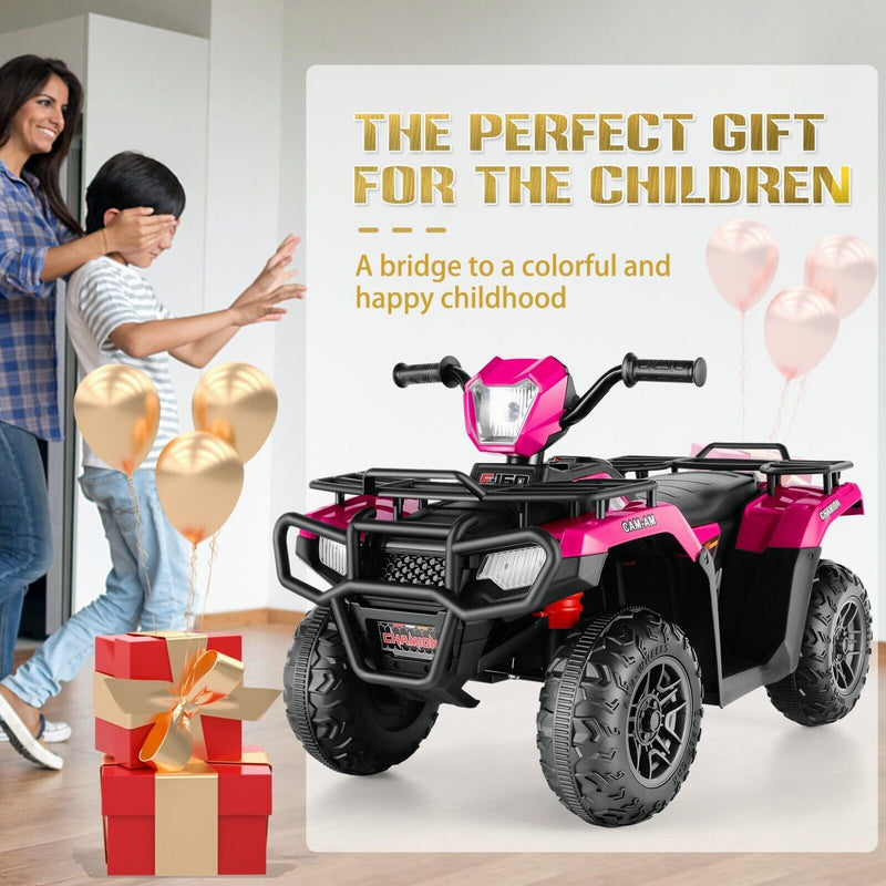 Load image into Gallery viewer, Electric Ride-On ATV Jeep Truck for Kids with LED Lights and Music
