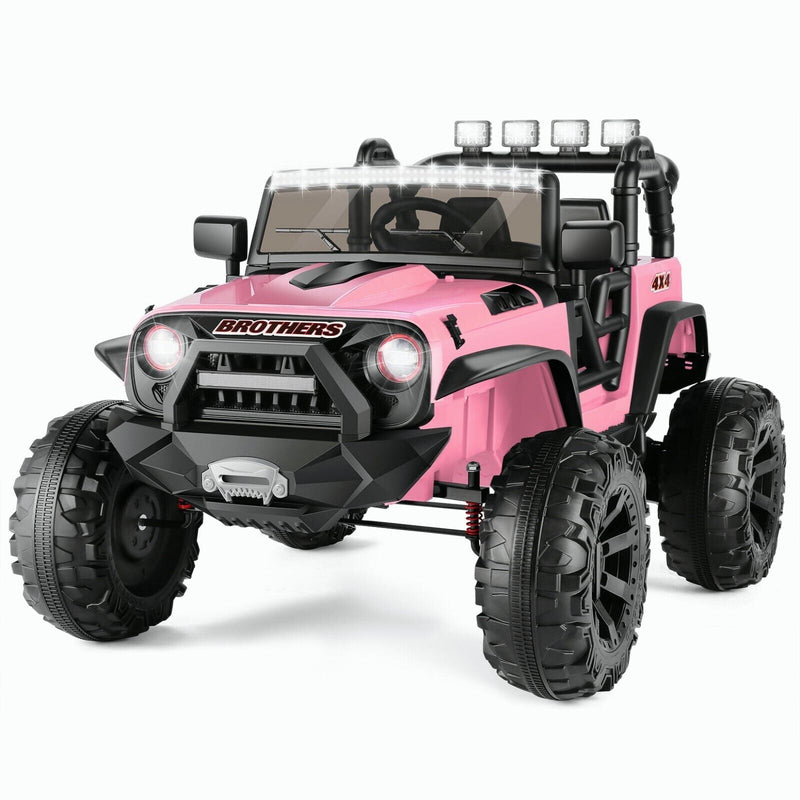 Load image into Gallery viewer, Electric Ride-On ATV Jeep Truck for Kids with LED Lights and Music

