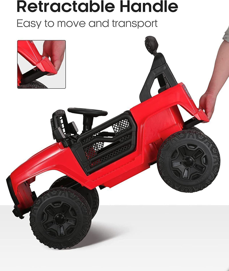 Load image into Gallery viewer, Electric Kids Ride On Car Power Wheels Jeep 2 Seater with 12V 7Ah Battery for Safe and Fun Playtime
