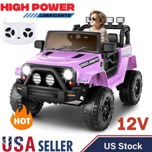 Load image into Gallery viewer, Ride On Electric Car for Kids with Remote Control and Suspension - 12V Truck Design
