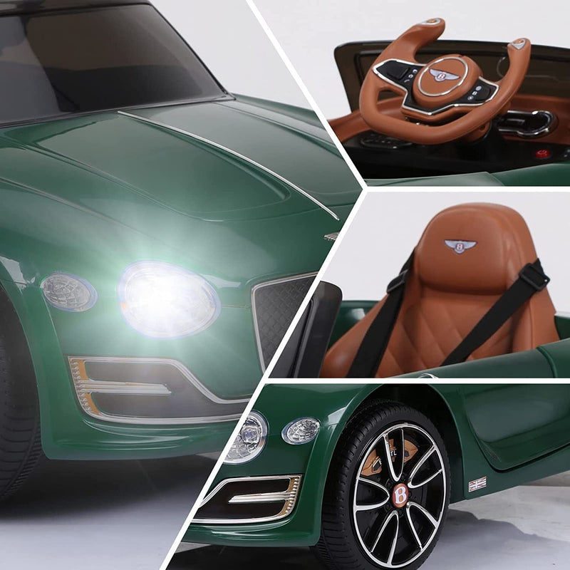 Load image into Gallery viewer, 12V Battery Powered Bentley Style Electric Car with Remote Control for Kids
