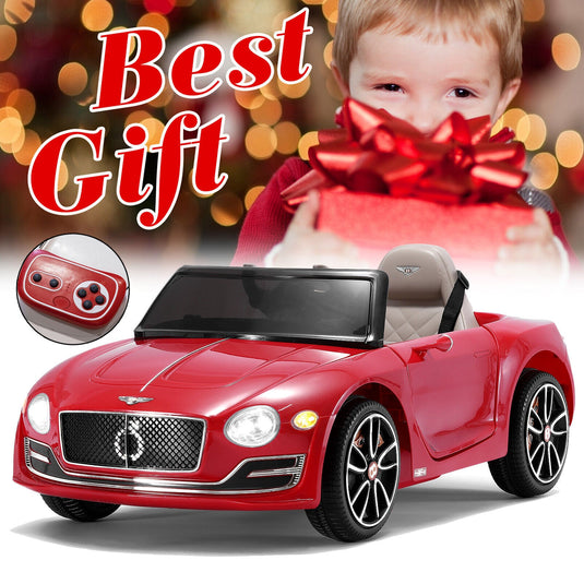 12V Battery Powered Bentley Style Kids Ride On Car with Remote Control