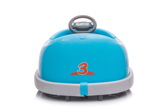 12V Battery Powered Bumper Car for Kids with Remote Control & LED Lights