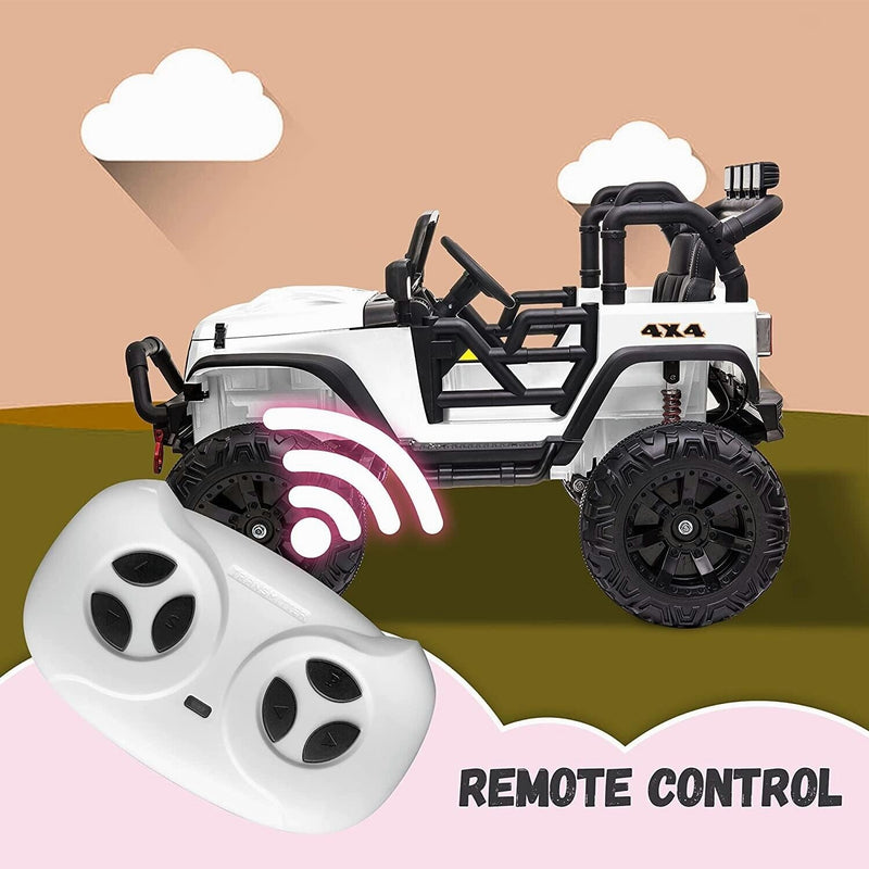Load image into Gallery viewer, 12V Battery Powered Electric Ride On Car with 2 Seats - Perfect for Kids 48.4 Large
