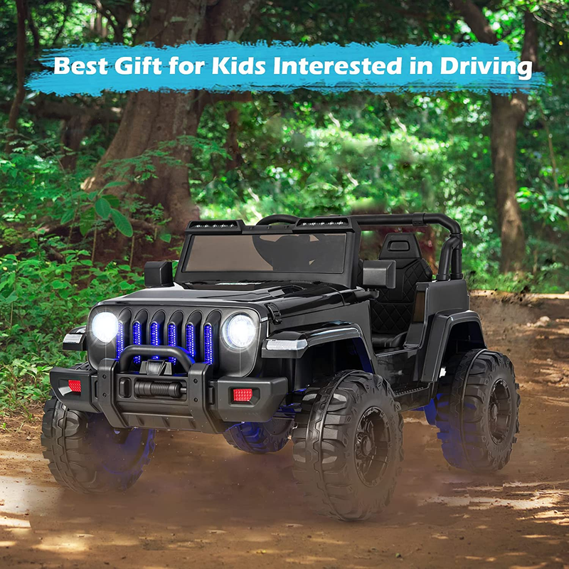 Load image into Gallery viewer, 12V Battery Powered Electric Ride-On Truck for Kids with 2.4G Remote Control
