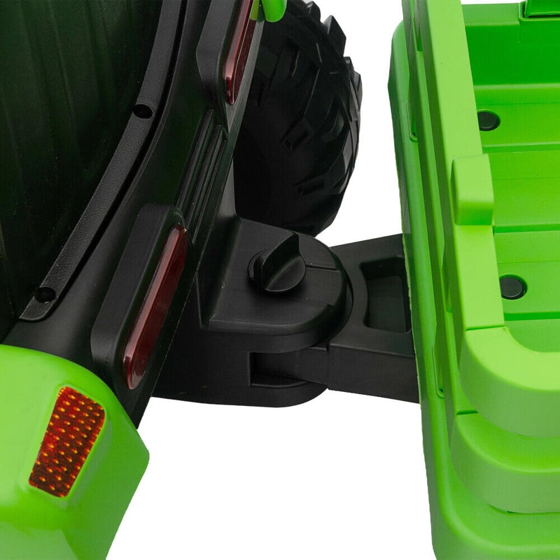 Load image into Gallery viewer, 12V Battery Powered Electric Tractor Toy with Remote Control and Trailer Attachment
