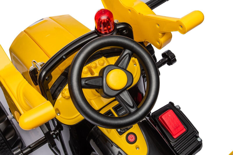 Load image into Gallery viewer, 12V Battery Powered Excavator for Kids - Fun Construction Vehicle Toy
