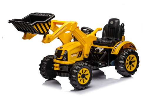 12V Battery Powered Excavator for Kids - Realistic Construction Vehicle Toy