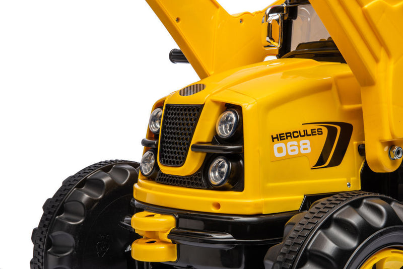 Load image into Gallery viewer, 12V Battery Powered Excavator for Kids - Realistic Construction Vehicle Toy
