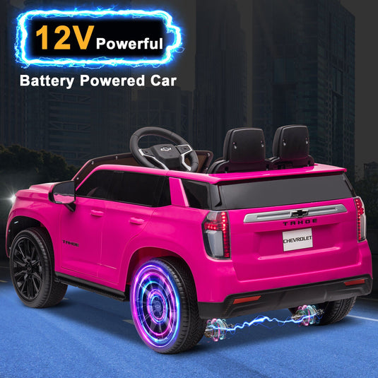 12V Battery Powered GMC Ride On Car for Kids with Remote Control