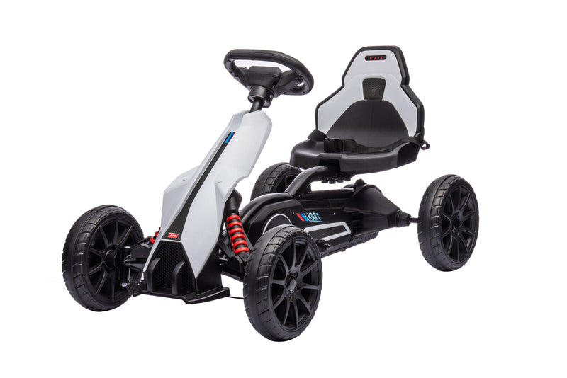 Load image into Gallery viewer, 12V Battery Powered Go Kart: 2 Speeds Electric Ride on Toy for Kids - Perfect Gift!
