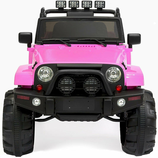 12V Battery Powered Jeep Toddler Ride On Toy with Remote Control and Lights