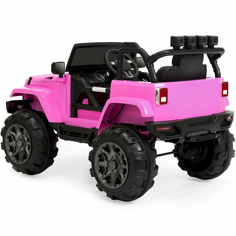 Load image into Gallery viewer, 12V Battery Powered Jeep Toddler Ride On Toy with Remote Control and Lights
