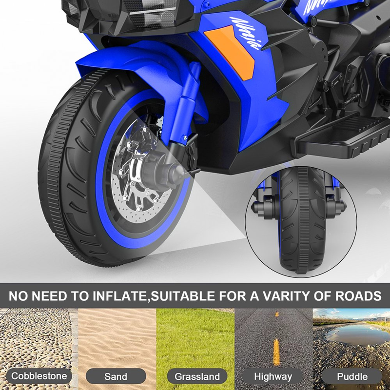 Load image into Gallery viewer, 12V Battery Powered Kids&#39; Motorcycle Ride-On Toy
