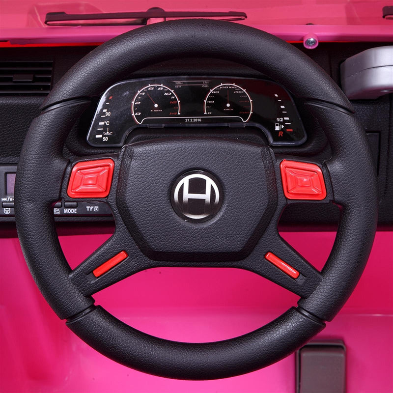 Load image into Gallery viewer, 12V Battery-Powered Kids Ride-On Car with Music, Lights, and Remote Control - Pink
