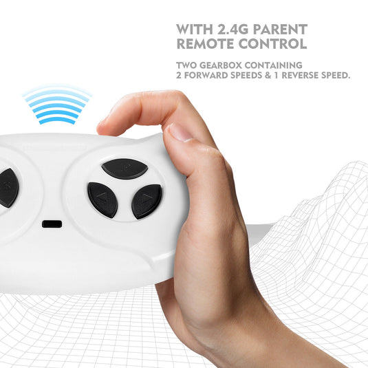 Mercedes-Benz Truck 12V Battery Ride On Car for Kids with 3 Speeds, LED Lights, Music, and Remote Control - Yellow